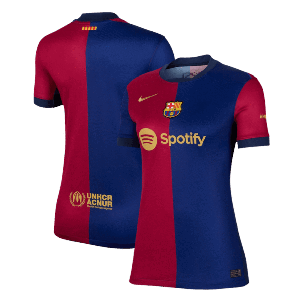 Women's Barcelona Home Jersey Custom Shirt 2024-25