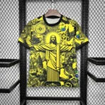 2024 Brazil Christ the Redeemer Special Kit Shirt Football - Image 2