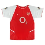 02-04 Arsenal LJUNGBERG #8 Retro Jersey Home - Image 2