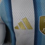 2026 Argentina World Cup Home  Long Sleeve Football jersey Player edition - Image 4