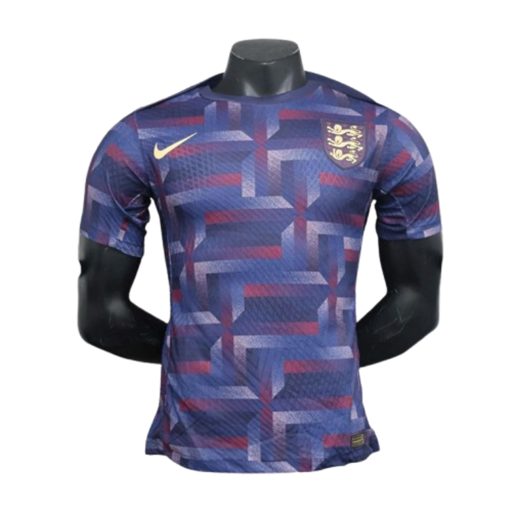 fbcb50f027.png England Pre-match players special edition training football shirt 2024 - Image 1