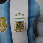 2026 Argentina World Cup Home  Long Sleeve Football jersey Player edition - Image 5