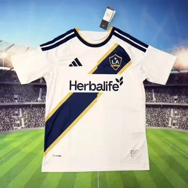 26/27 LA Galaxy home jersey short sleeved fan version