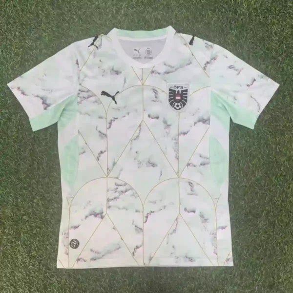 26-27 World Cup Austria custom match training away fans short sleeves