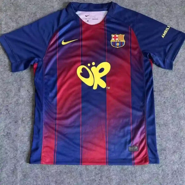 26-27 jerseys Barcelona team kit short sleeved fan football customization