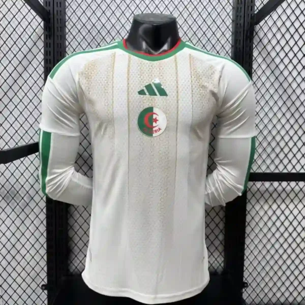 26-27 New Algeria Home Player Edition Football Match Sports Kit