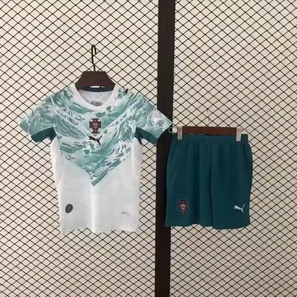 26-27 World Cup new Portugal away jersey short sleeved top for fans casual sports football