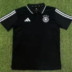 26-27 fans Germany black POLO short sleeved casual football sports jersey