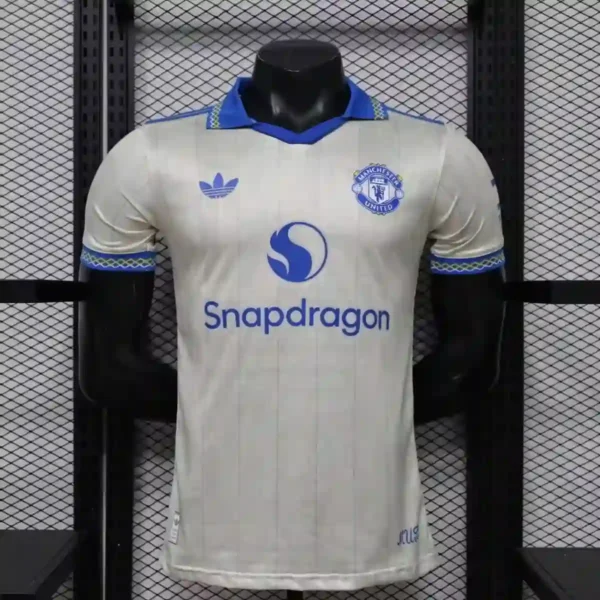 26-27 season Manchester United retro jersey short sleeved top casual sportswear football customization